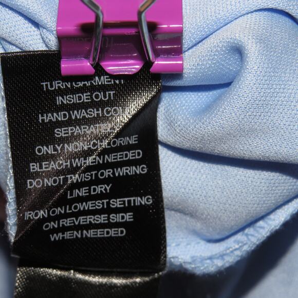 Trixxi Girl Blue Floral Print Chiffon Flutter Sleeve Girls Spring Dress - Picture 7 of 7